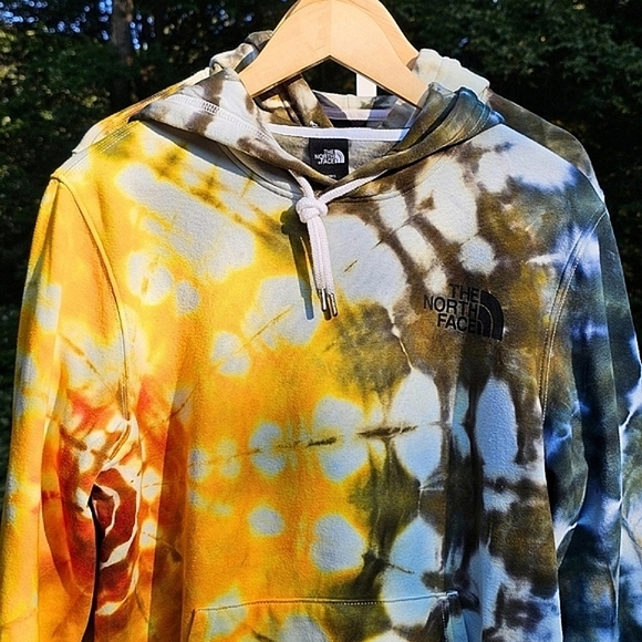 Adult The North Face Tie Dye Hoodie - Picture 6 of 9